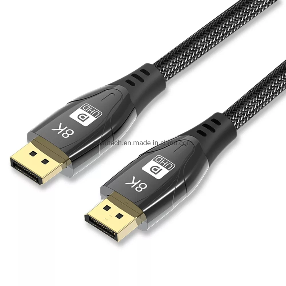 1.5m Dp1.2 Display Port Cable Male to Male 4K 60Hz Displayport Cable