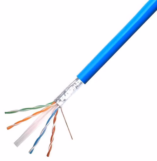 Kolorapus 24AWG Al + CAT6/6A SFTP 編組シールド FTP インターネット ケーブル